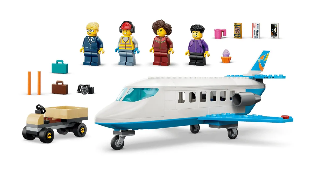 LEGO City 60492 - Samolot pasażerski thumbnail 2