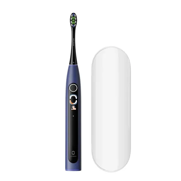 Szczoteczka soniczna Oclean X Lite S niebieska z etui 72000 ruchów/min. thumbnail 2