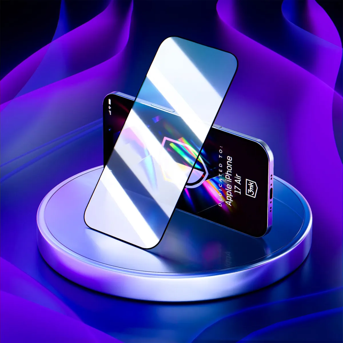 Apple iPhone Air - 3mk Hardy Hardura 9H thumbnail 3