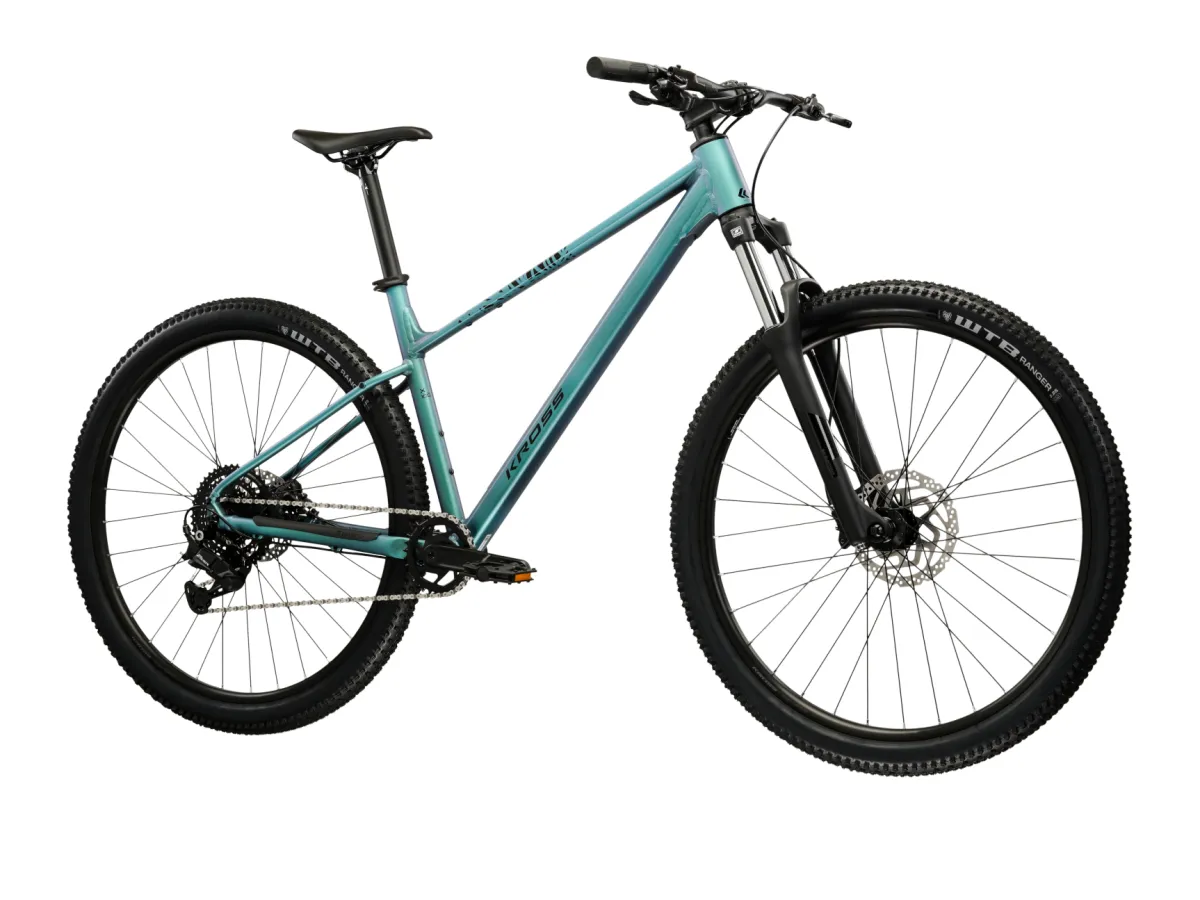 Rower górski MTB XC KROSS Level X100 rozmiar XS Zielony thumbnail 2