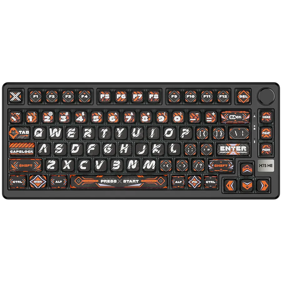 ROYAL KLUDGE RKM75 HE Hephaestus Gaming Keyboard Mint switch thumbnail 2