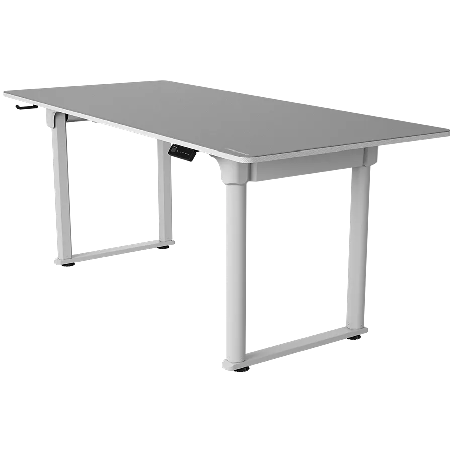 COUGAR E-GRAV 180 Electrical Gaming Desk - White Color thumbnail 2