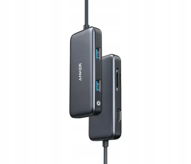 Hub USB ANKER Premium 5w1 USB-C, HDMI, Pasywny, Hot-swap, Szary thumbnail 3
