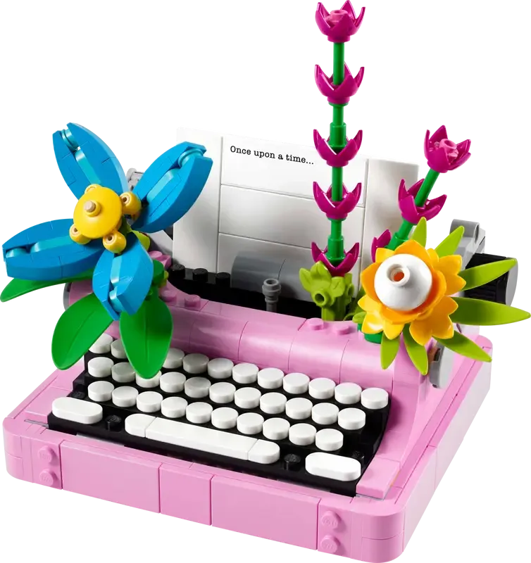 LEGO Creator 3w1 31169 - Maszyna do pisania z kwiatami thumbnail 2