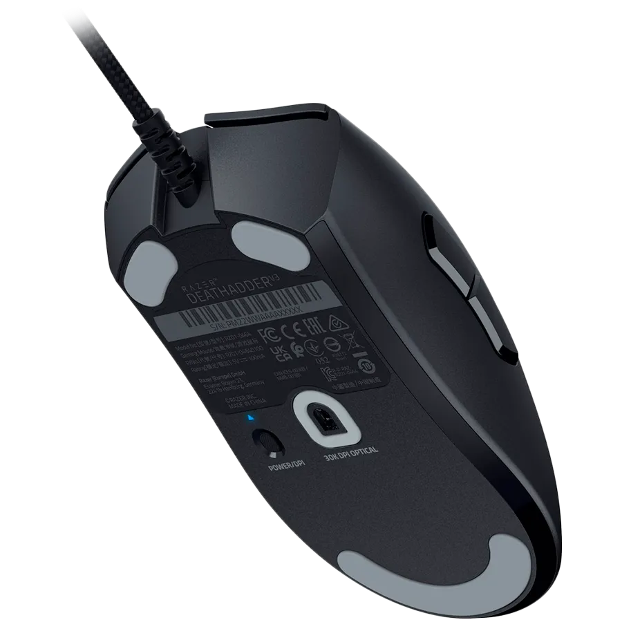 RAZER Mysz Gamingowa DeathAdder V3, Ergonomic Przewodowa thumbnail 3