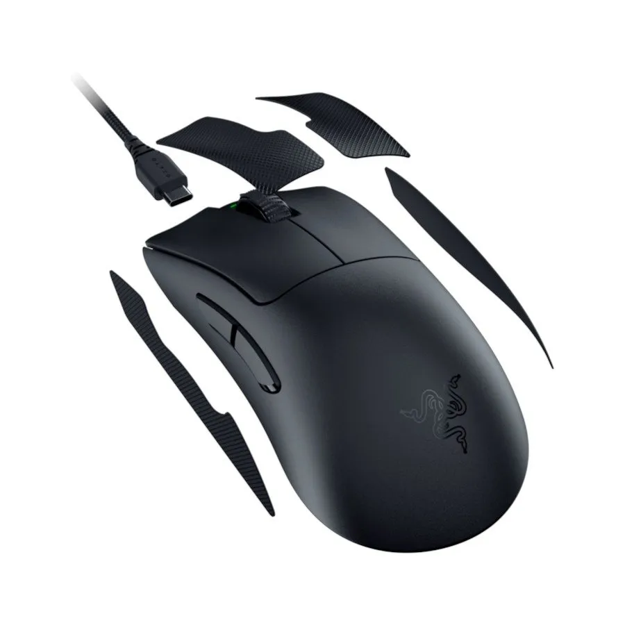 RAZER Mysz Gamingowa DeathAdder V3 Pro z Dongle HyperPolling thumbnail 3