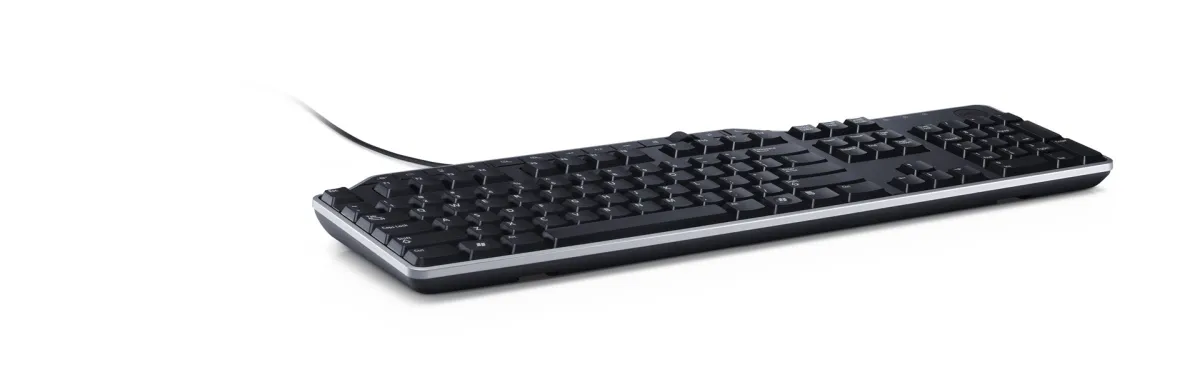Klawiatura Dell KB-522 przewodowa biznesowa multimedialna USB czarna thumbnail 3