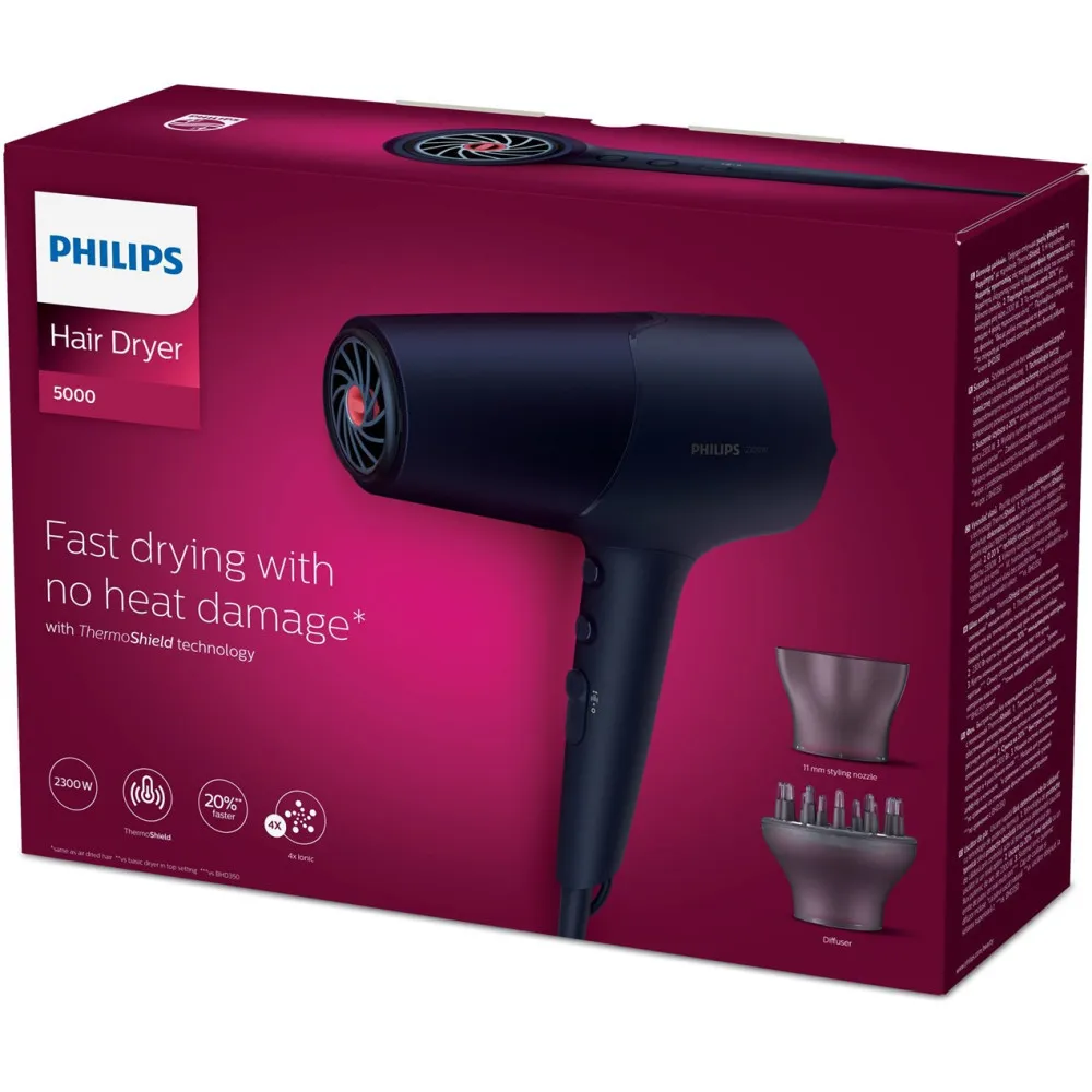 Suszarka do włosów PHILIPS BHD 510/00 thumbnail 2