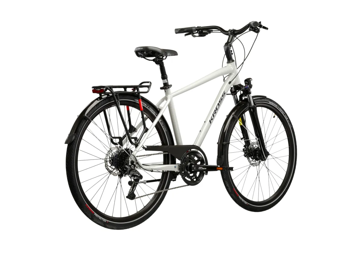 Rower trekkingowy KROSS Trans 5.0 rozmiar M Szary thumbnail 3