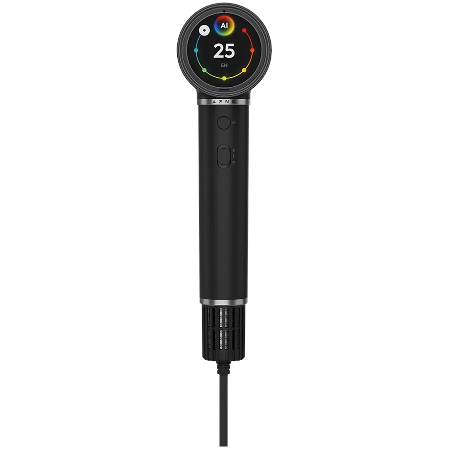 AENO Suszarka HD5 AI LCD 110000 RPM 1500W czarna thumbnail 3