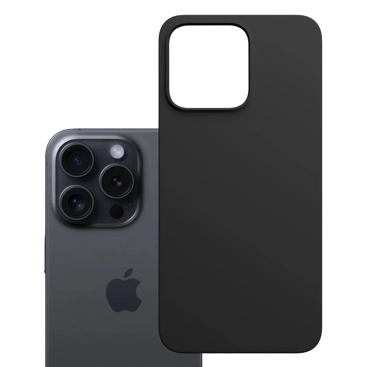 Apple iPhone 15 Pro - 3mk Hardy MagSilicone Graphite thumbnail 3