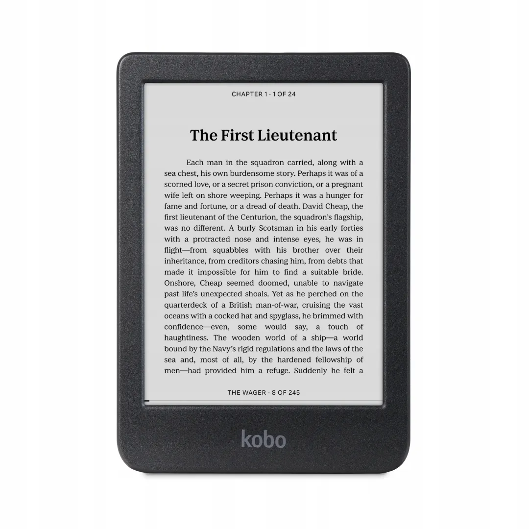 Czytnik Ebook Kobo Clara BW 16GB 6 cali IPX8 E-Ink Bluetooth Wi-Fi dotykowy thumbnail 2