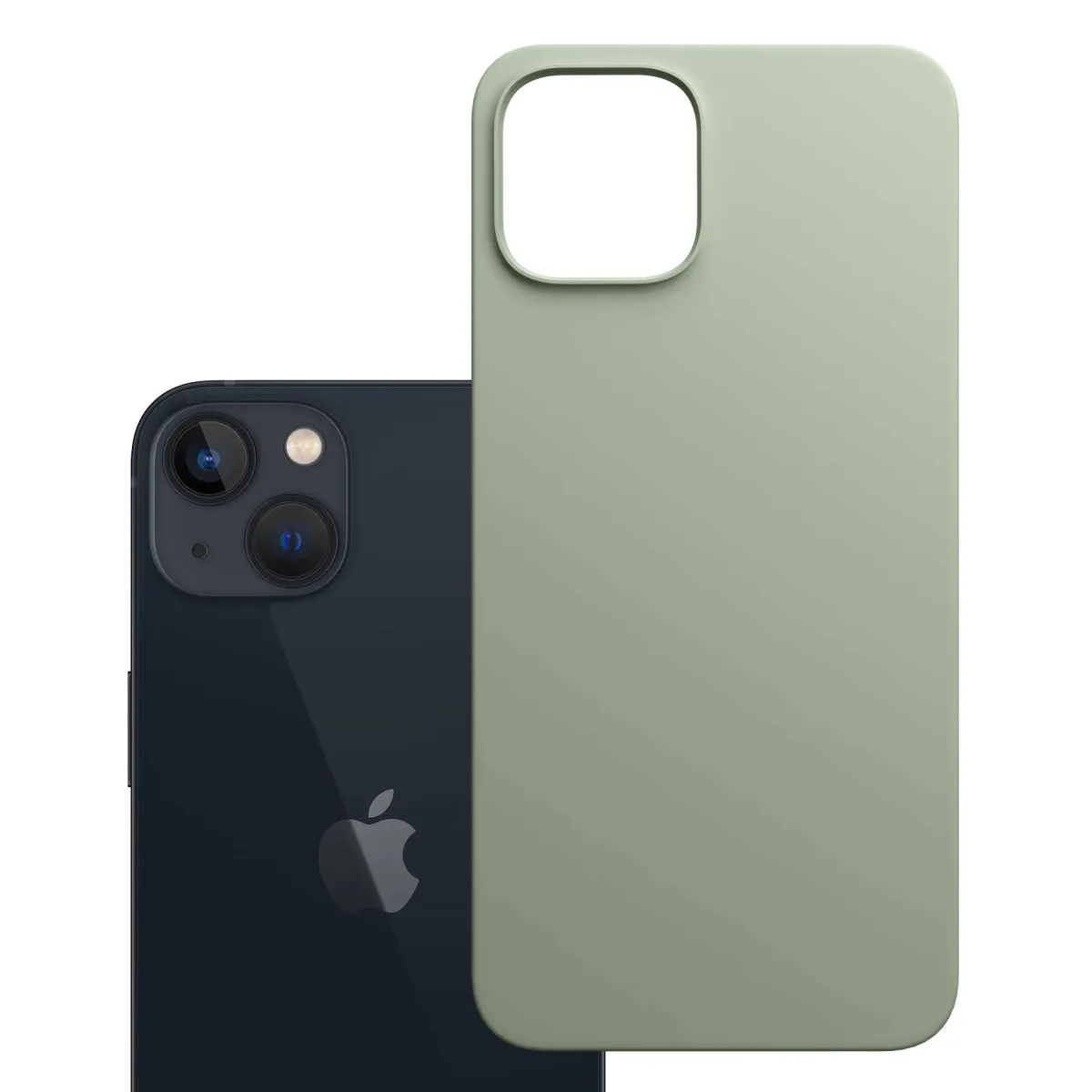 Apple iPhone 15 Plus - 3mk Hardy MagSilicone Green thumbnail 3
