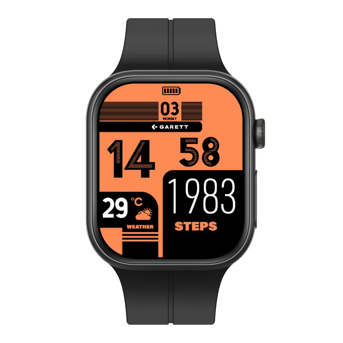Smartwatch Garett Next AI 4G czarny thumbnail 3