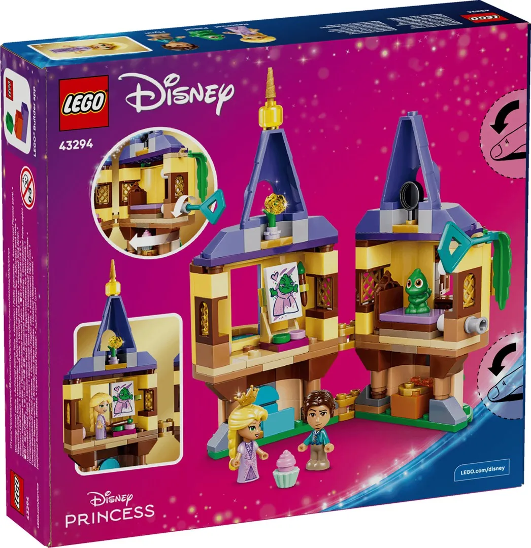 LEGO Disney 43294 - Mała wieża Roszpunki thumbnail 2