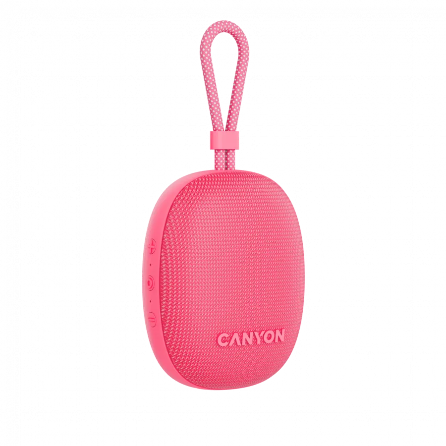 CANYON Głośnik Bluetooth OnMove 12 IPX7 TWS 5W Różowy thumbnail 2