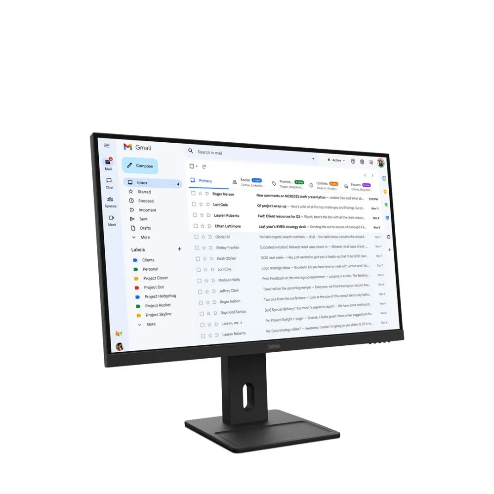 Lenovo ThinkVision E27-40 27 HDMI DP VGA thumbnail 2