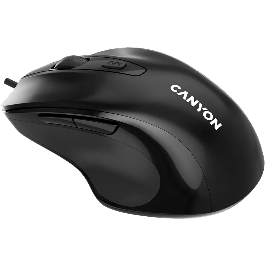 CANYON Mysz przewodowa M-6 Czarna thumbnail 2