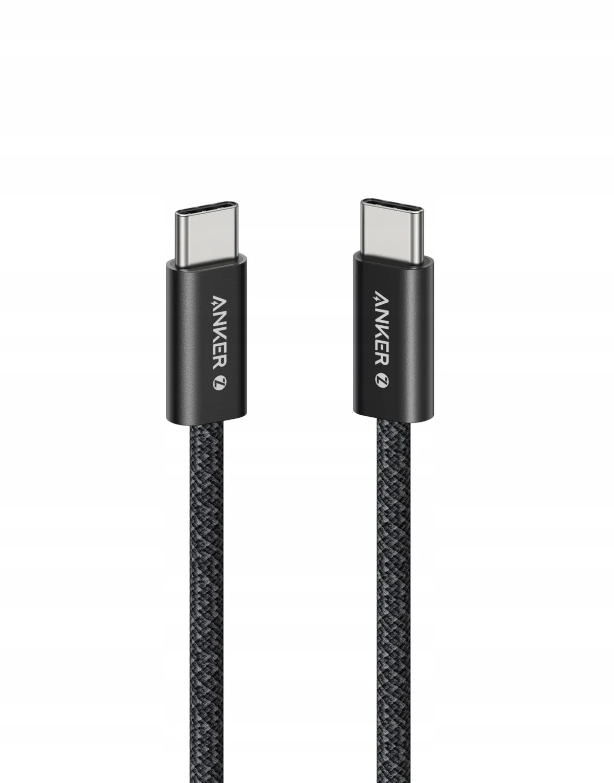 Kabel USB-C - USB-C - szybkie ładowanie Anker Zolo 240W pleciony czarny thumbnail 2