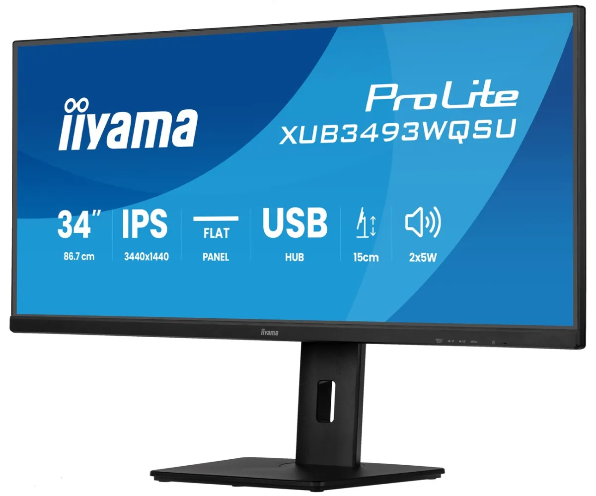 MONITOR IIYAMA LED 34 XUB3493WQSU-B6 120Hz thumbnail 3