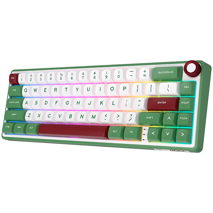 ROYAL KLUDGE R65 Green sand Gaming Keyboard Chartreuse switch thumbnail 2