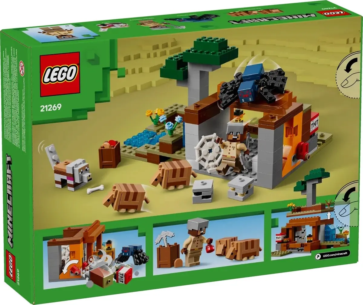 LEGO Minecraft 21269 - Wyprawa do pancernikowej kopalni thumbnail 2