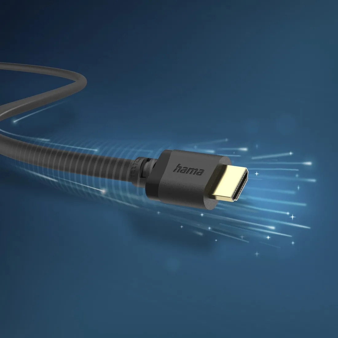 Hama Kabel Hdmi 2.1 Ultra High Speed 7680x4320 8K 2m eARC 48 Gbit/s thumbnail 2