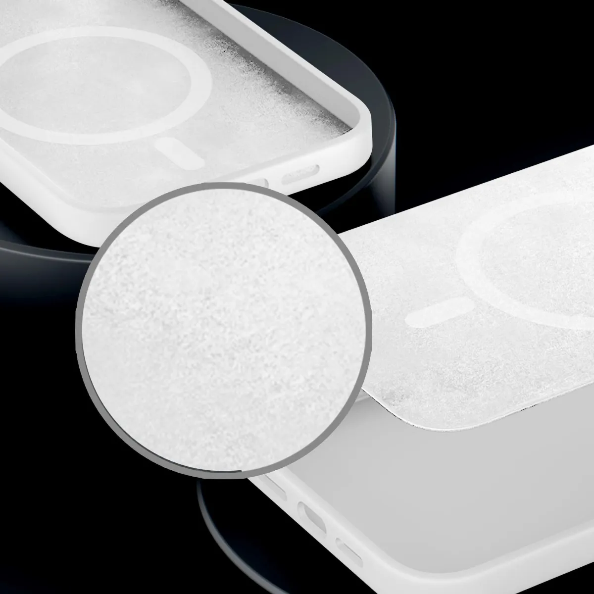 Apple iPhone 15 Pro - 3mk Hardy Mellow MagCase Silver-White thumbnail 3
