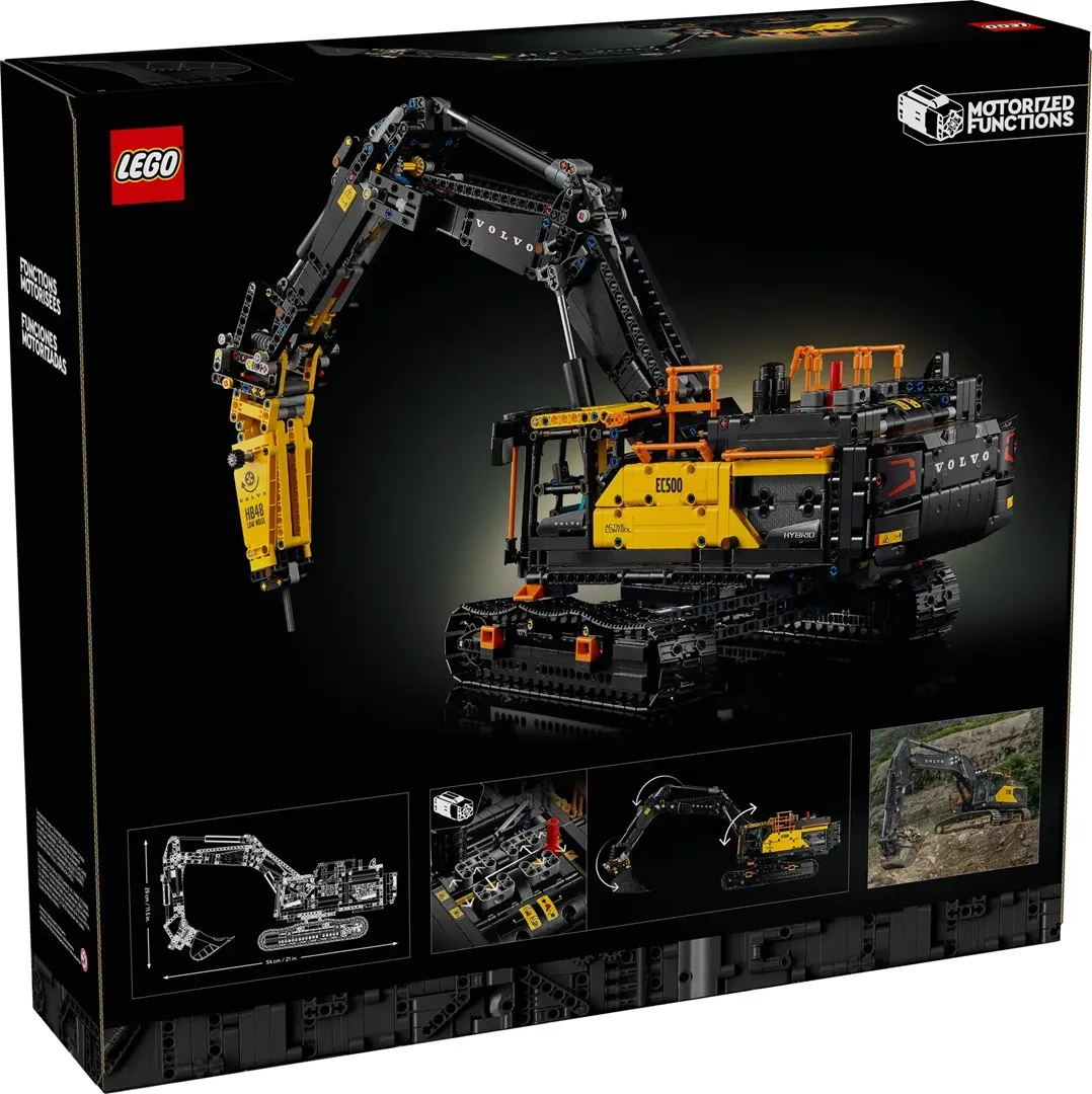 LEGO Technic 42215 - Koparka Volvo EC500 Hybrid thumbnail 2