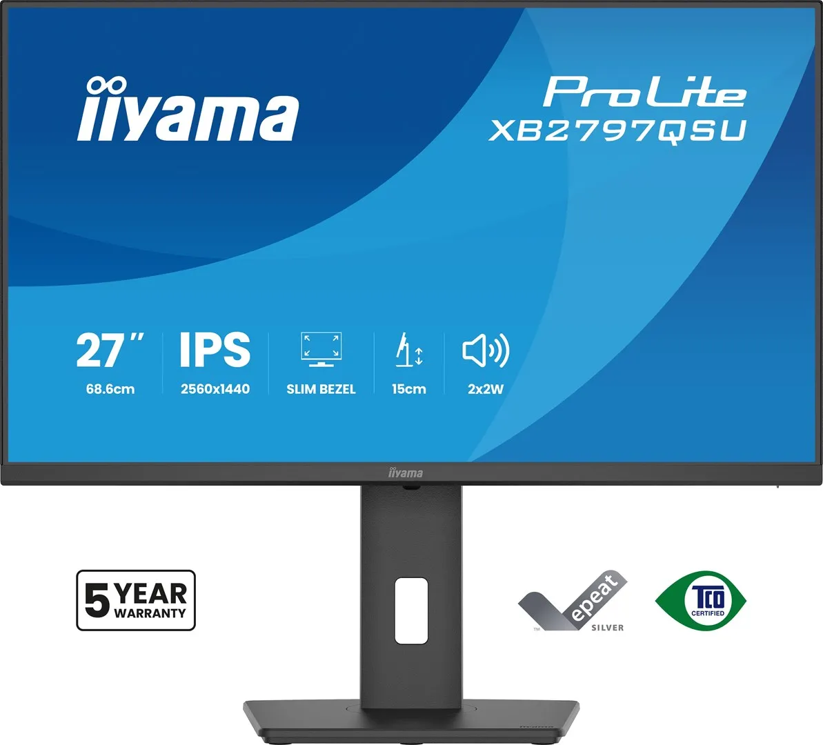 MONITOR IIYAMA LED 27 XB2797QSU-B1 thumbnail 2