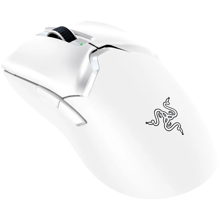 RAZER Mysz Gamingowa DeathAdder V3 Pro, White Edition, Ergonomic Bezprzewodowa thumbnail 2