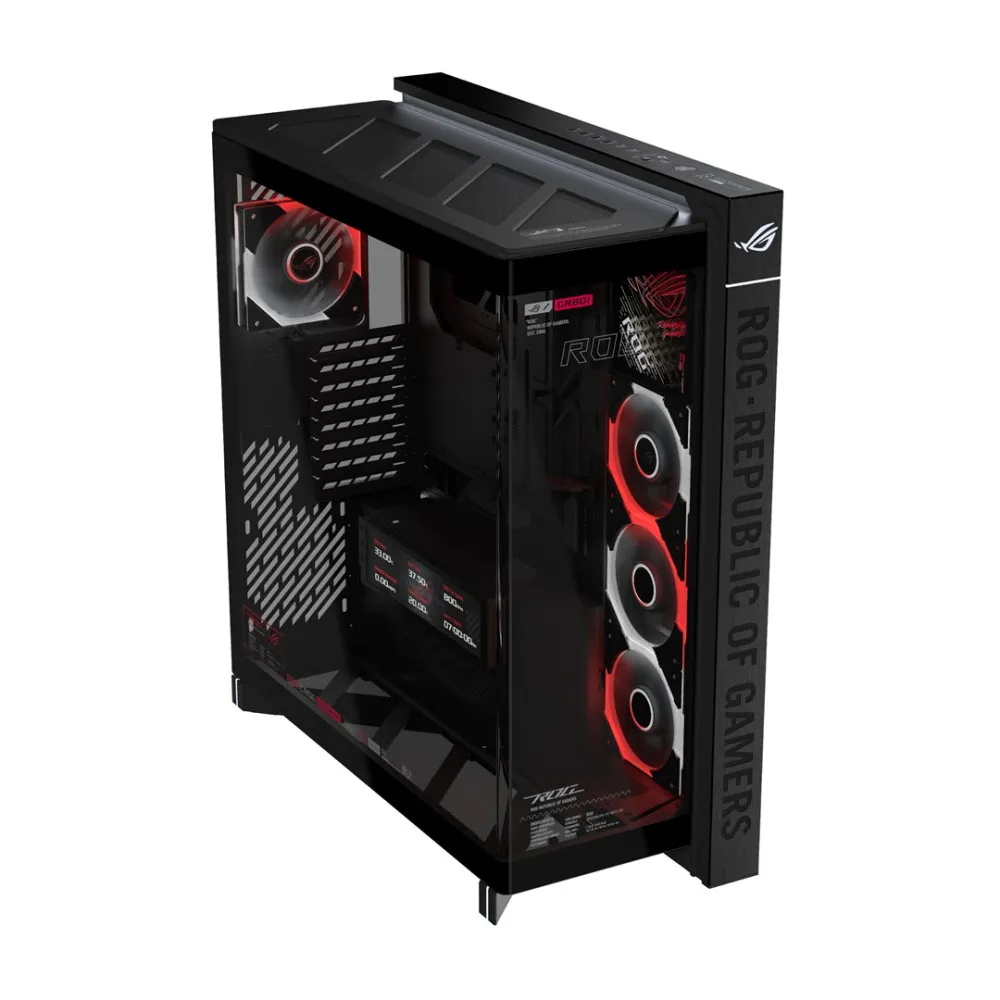 Obudowa Asus ROG CRONOX GR801 CURVE TG ARGB BLACK thumbnail 3