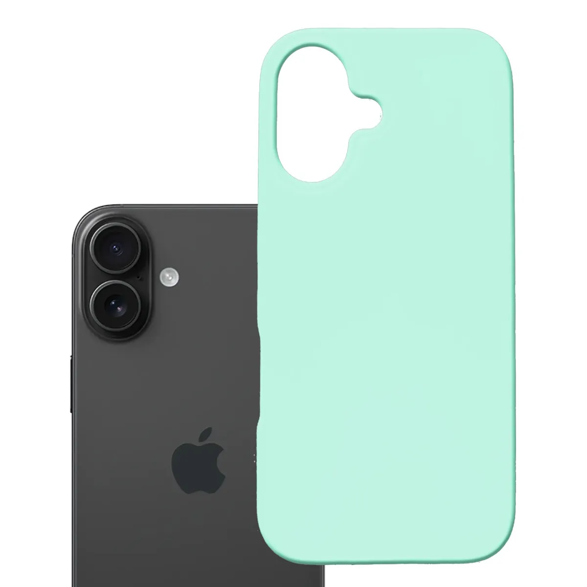 Apple iPhone 16 - 3mk Hardy MagSilicone Teal thumbnail 3