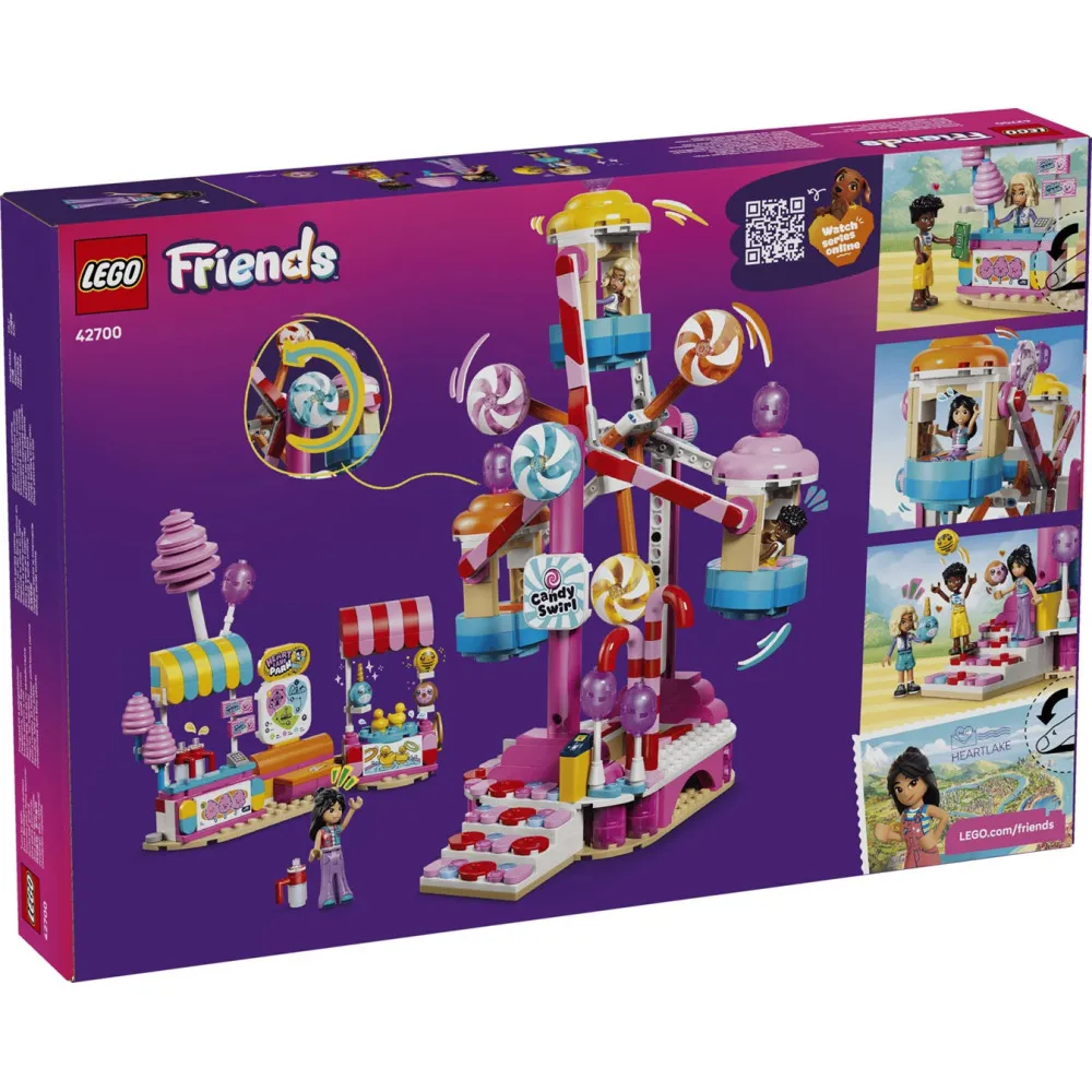 LEGO Friends 42700 - Cukierkowo-babeczkowy diabelski młyn thumbnail 3