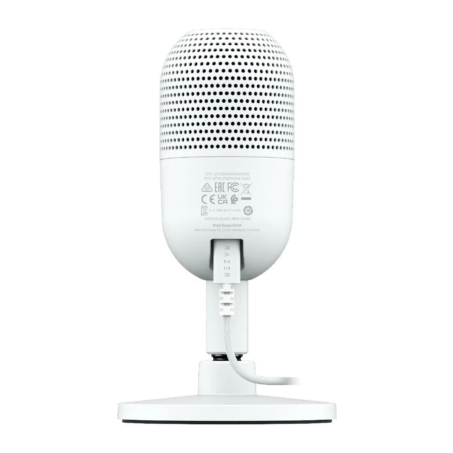 RAZER Mikrofon Gamingowy Seiren V3 Mini, Biały thumbnail 2