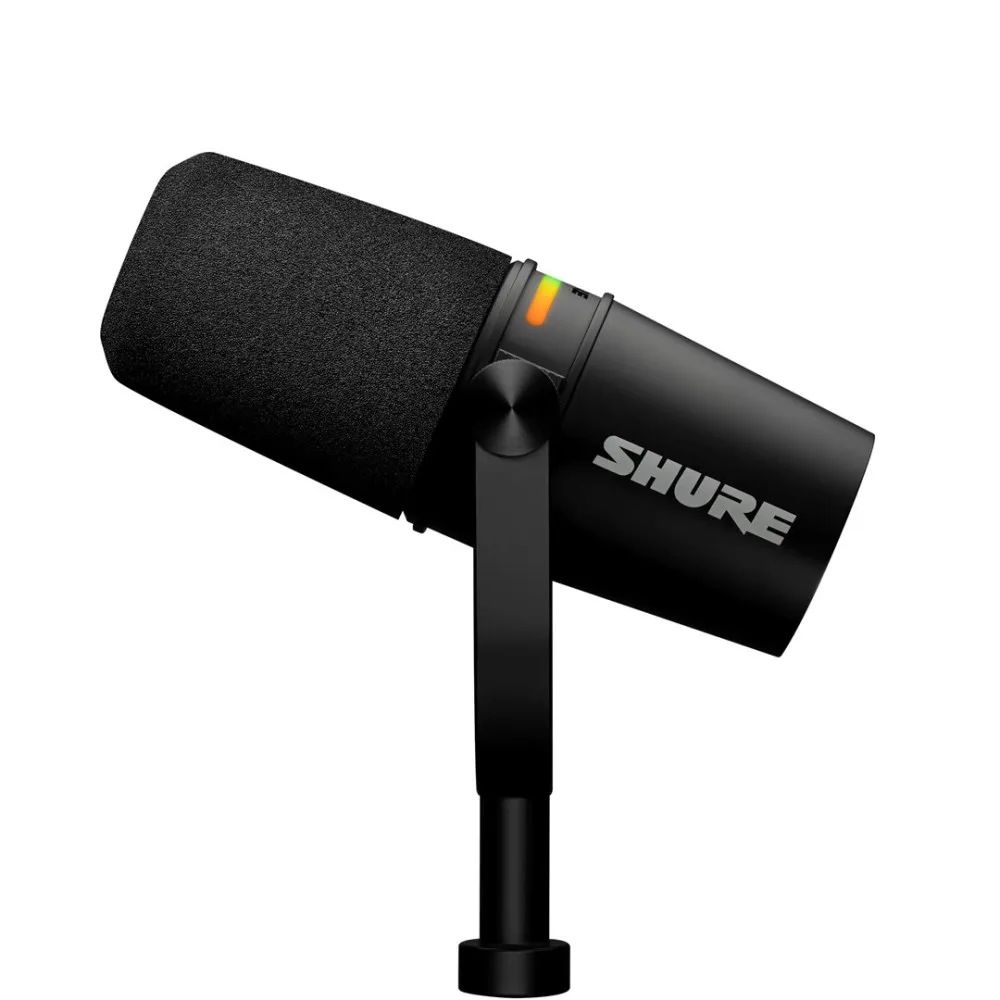 Shure MV7+-K - Mikrofon lektorski/wokalny ze złączem XLR/USB-C Czarny thumbnail 3