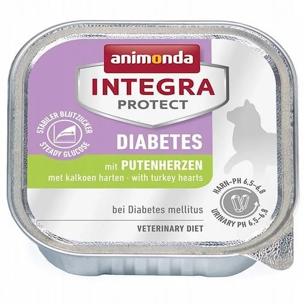 ANIMONDA Integra Diabetes dla kota serca 16x100g thumbnail 2