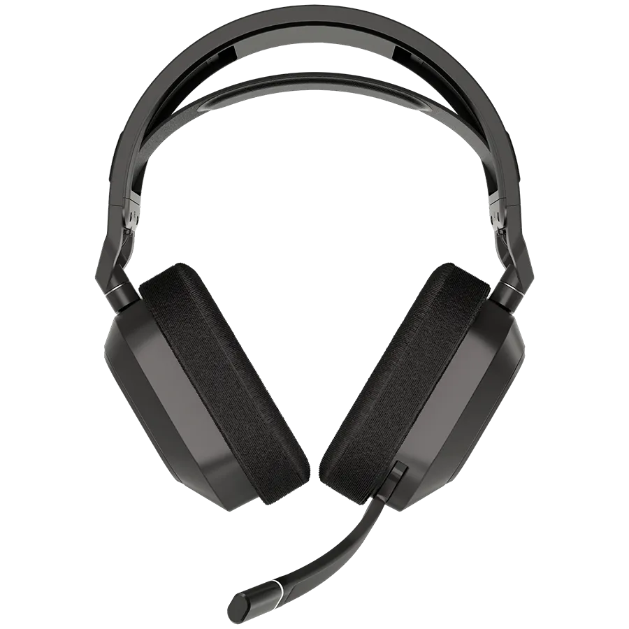 CORSAIR HS80 MAX Wireless Headset, Steel Gray - EU thumbnail 2