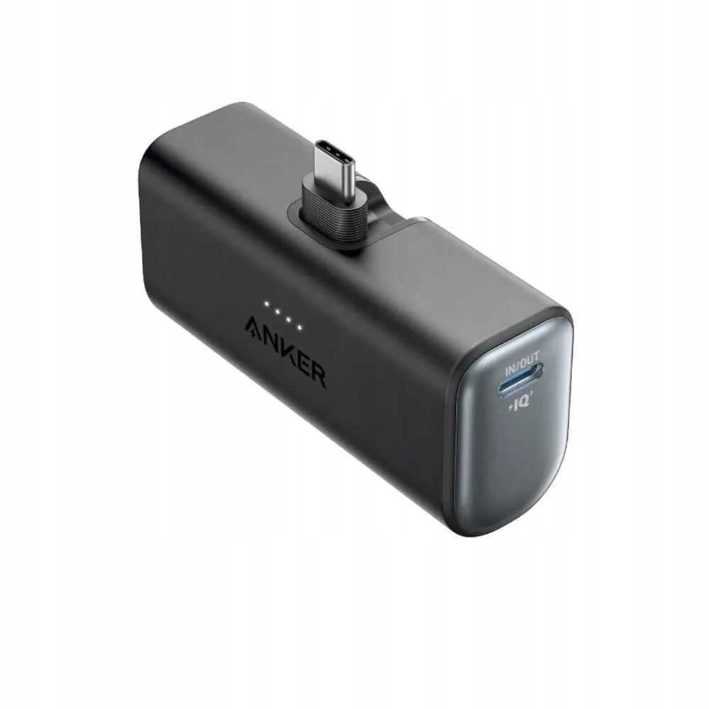 Wpinany Powerbank ANKER Nano 5000mAh 22.5W 1 x USB-C PowerIQ 3.0 Czarny thumbnail 2