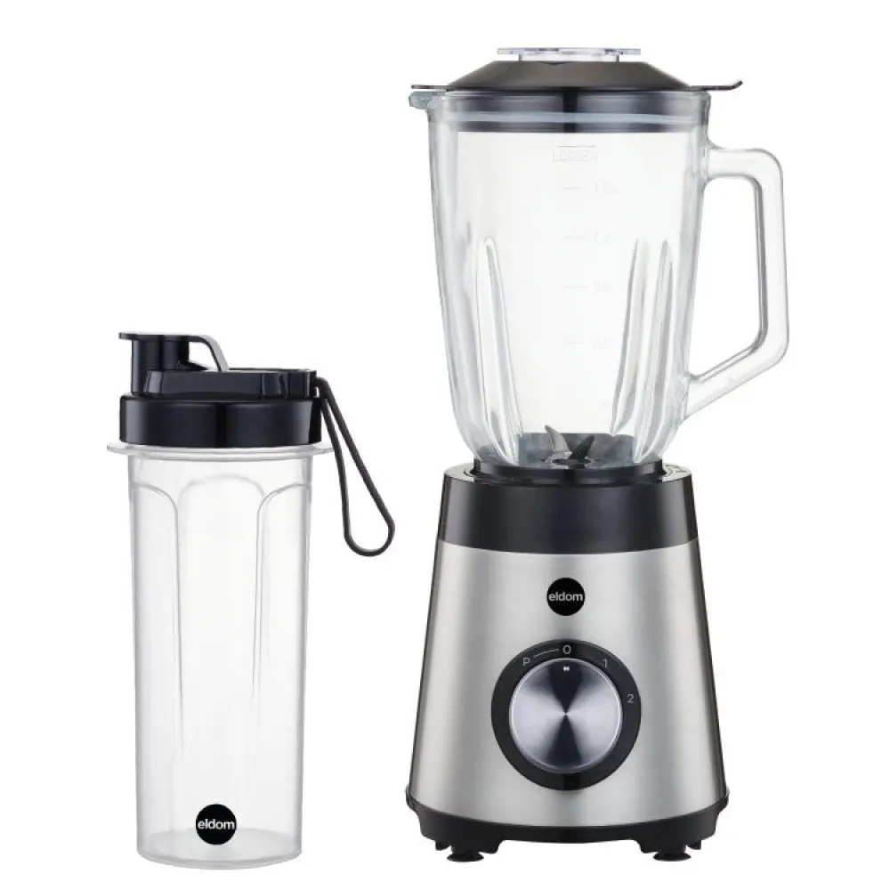 ELDOM BLENDER KIELICHOWY BK7S STALO 1000W 2 L thumbnail 2