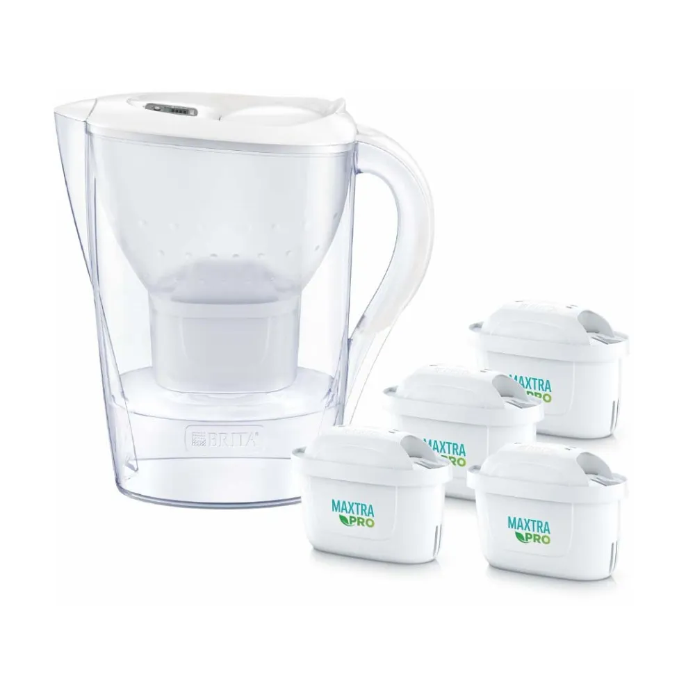 Dzbanek filtrujący Brita Marella+4 wkłady Maxtra Pro PP (2,4l; biały) thumbnail 2