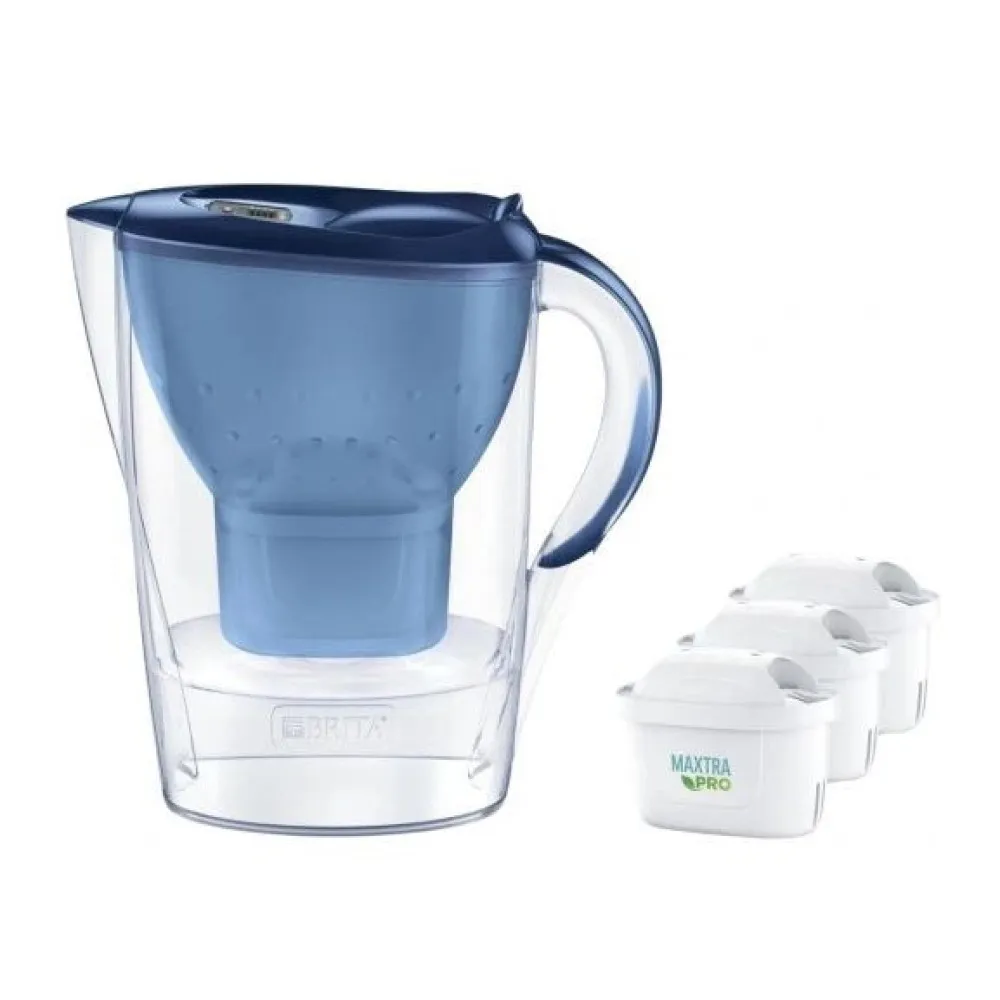Dzbanek filtrujący Brita Marella+3 Maxtra Pro PP (2,4l ; niebieski) thumbnail 3