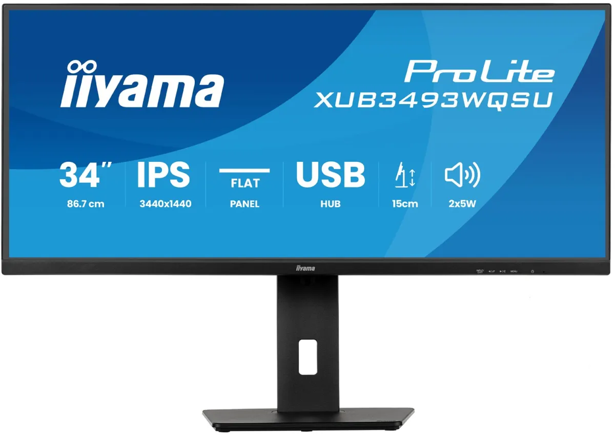 MONITOR IIYAMA LED 34 XUB3493WQSU-B6 120Hz thumbnail 2