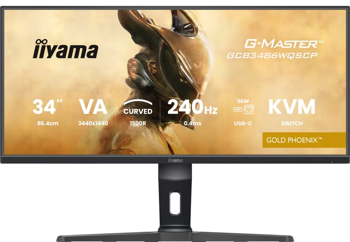 MONITOR IIYAMA LED 34” GCB3486WQSCP-B1 240Hz thumbnail 3