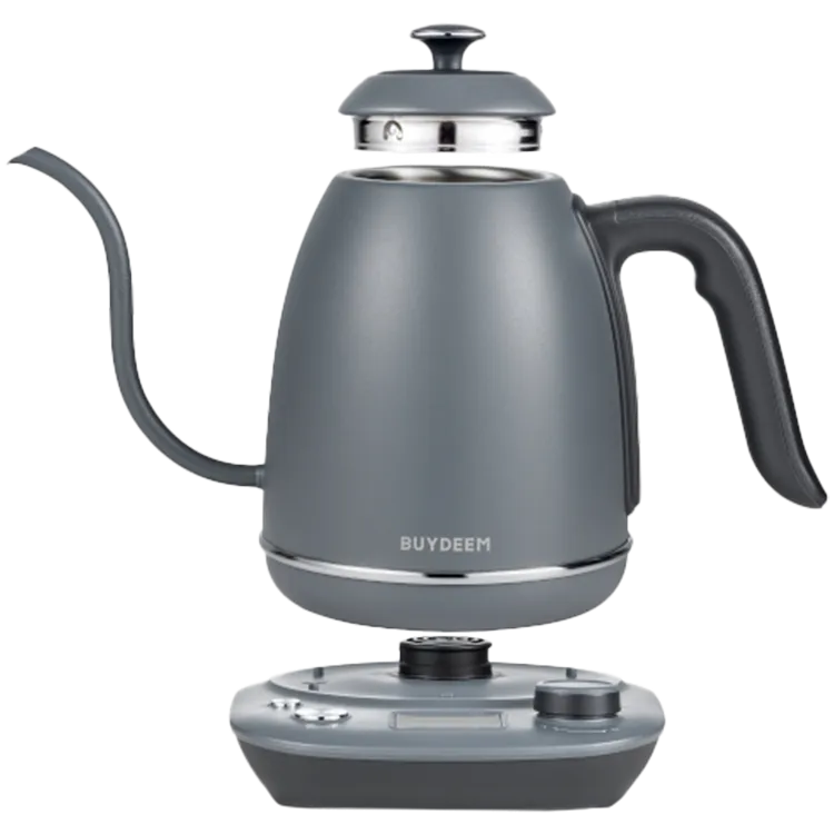 BUYDEEM Czajnik Elektryczny typu Gooseneck "Gęsia szyjka" z regulacją temperatury, model K821, kolor Ink Grey, EU thumbnail 2