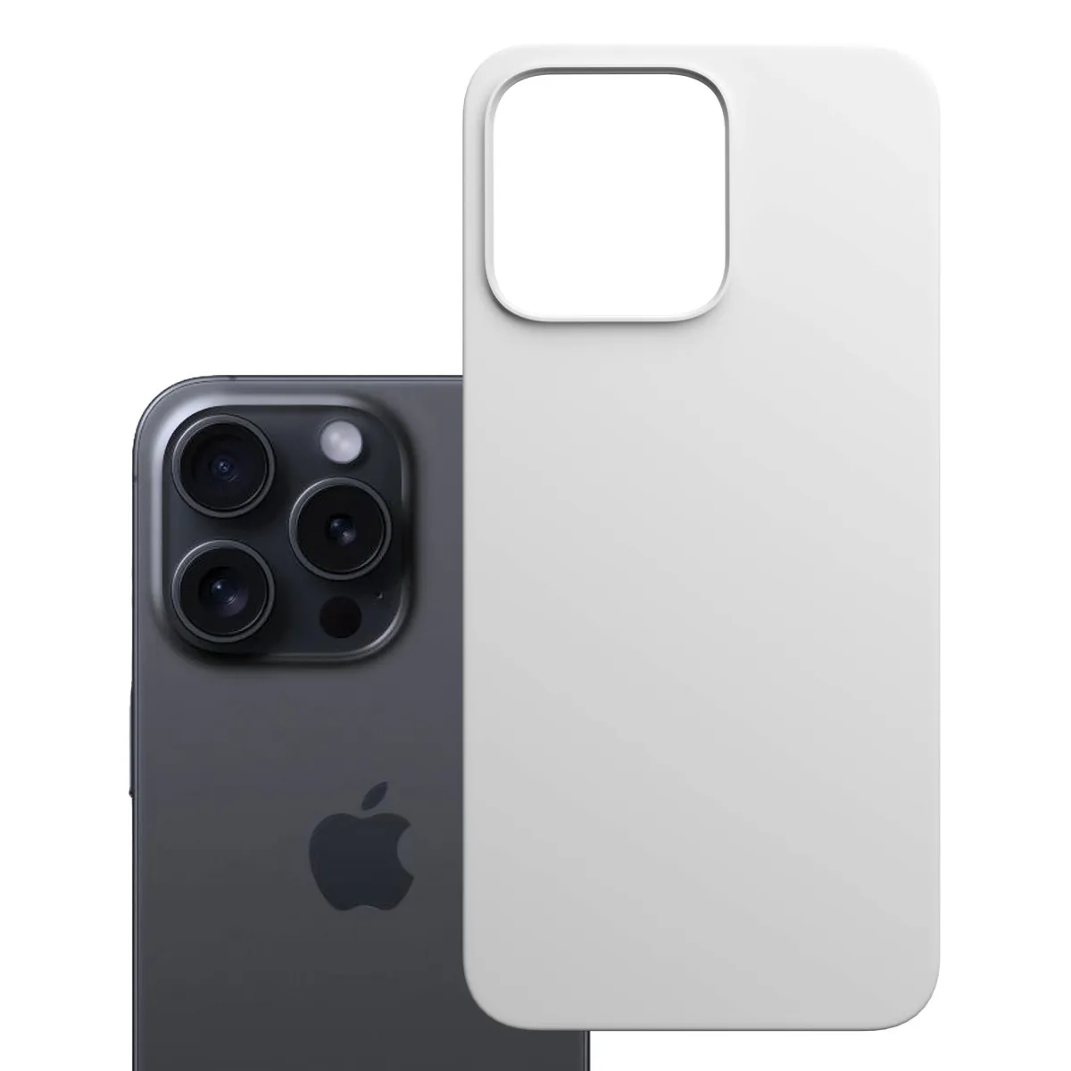 Apple iPhone 14 Pro Max - 3mk Hardy MagSilicone White thumbnail 3
