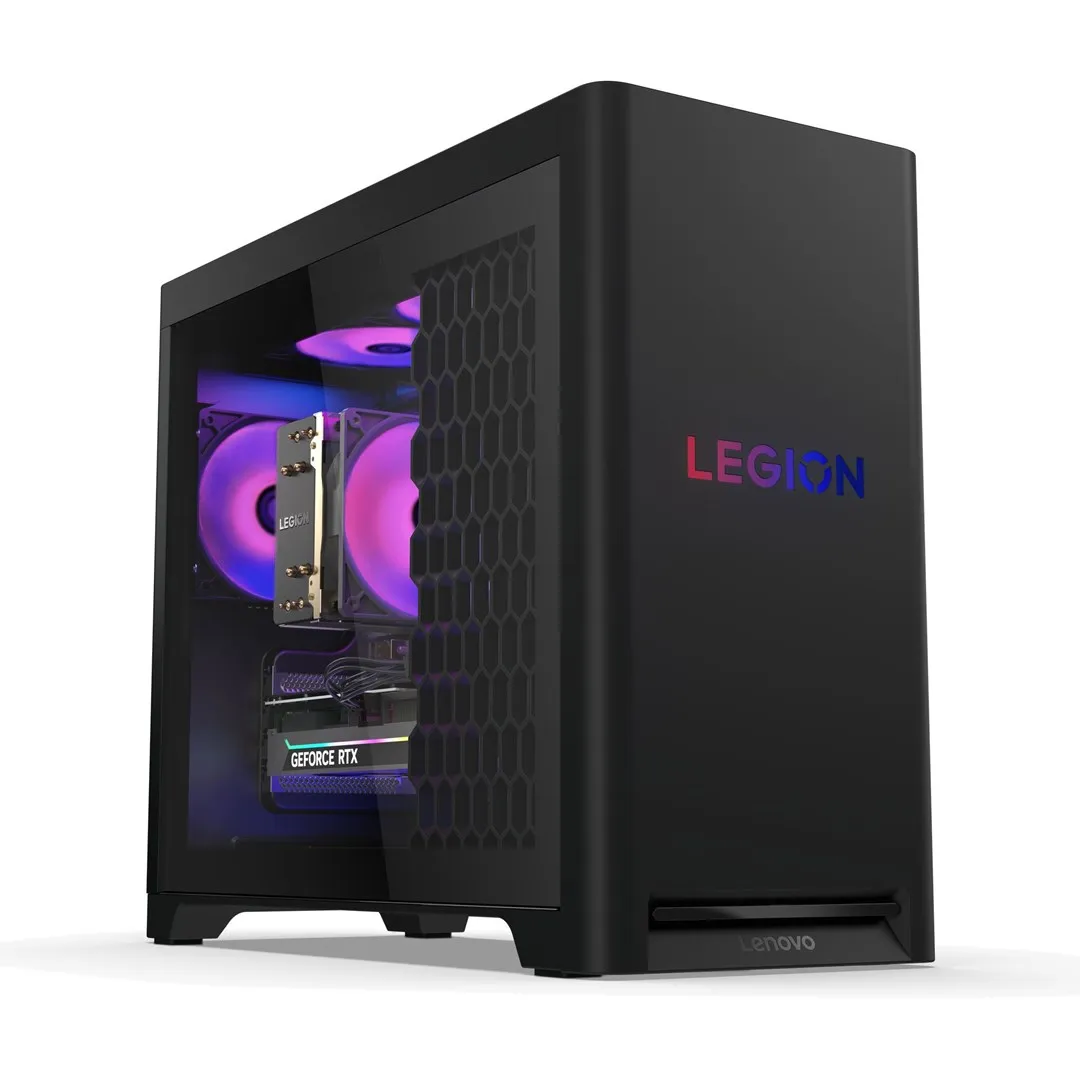 Lenovo Legion T5 30AGB10 Ryzen 5 7600 32GB DDR5 5600 SSD1TB GeForce RTX 5060 Ti 8GB WLAN+BT NoOS Eclipse Black thumbnail 3