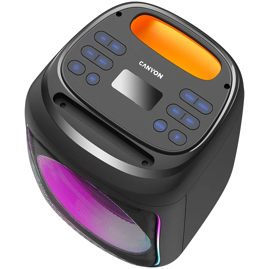 CANYON Głośnik Bluetooth OnFun 5 Partybox 40W RGB Czarny thumbnail 2