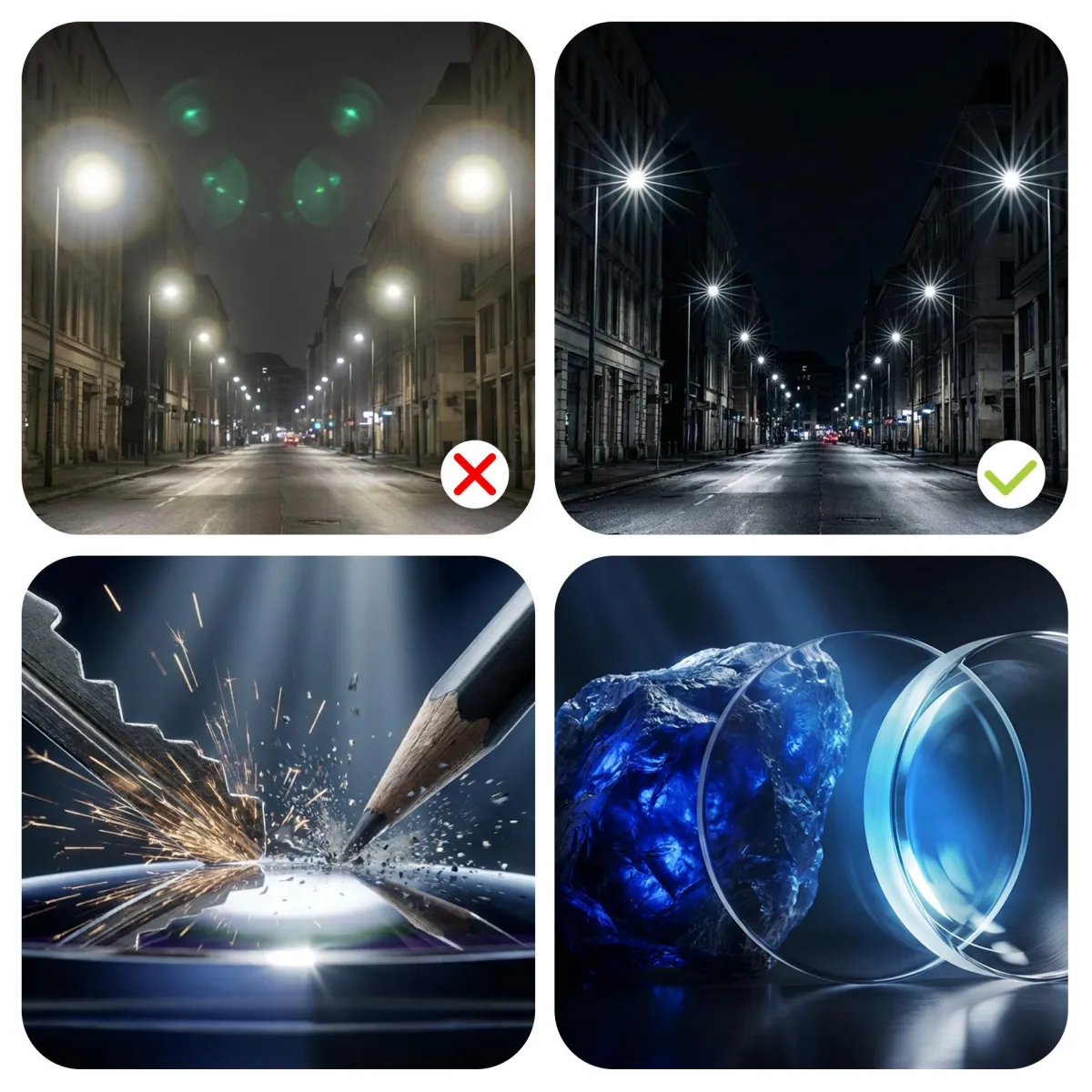 Apple Iphone 14Pro/14Pro Max/15Pro/15Pro Max/16Pro/16Pro Max/17Pro/17ProMax- 3mk Hardy Sapphire Lens thumbnail 2