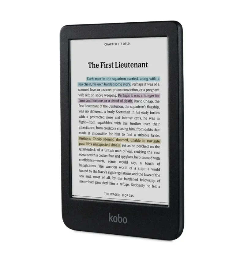 Czytnik Ebook Kobo Clara Colour 16GB 6 cali E-Ink Kaleido 3 Wi-Fi Bluetooth thumbnail 3